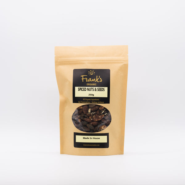 Frank's Organic Spiced Nuts & Seeds 250g