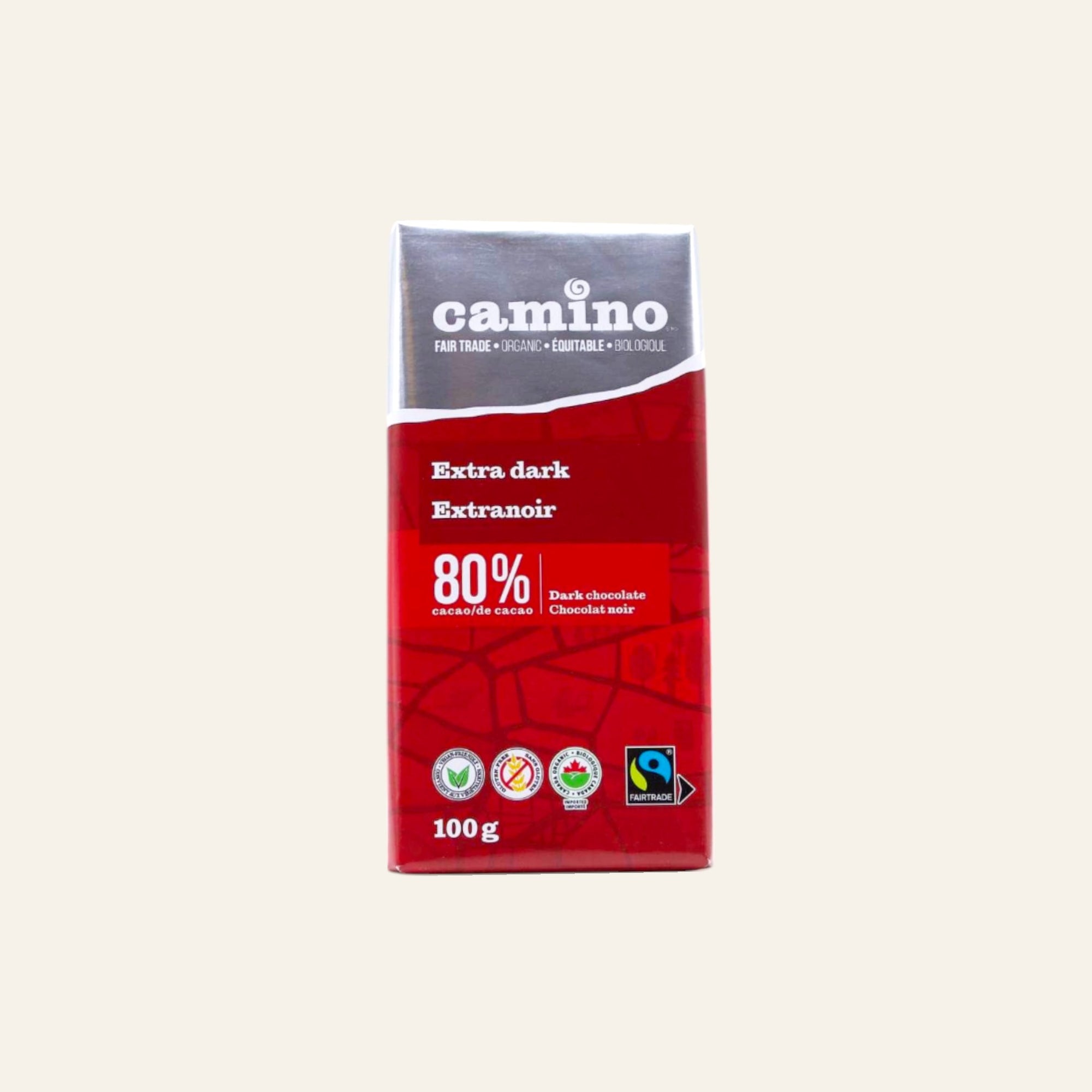 Camino Extra Dark Organic Chocolate 100g