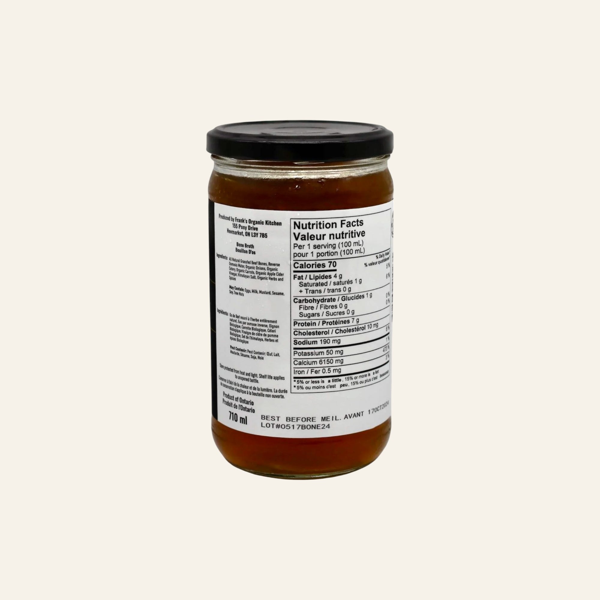 Frank's Bone Broth 710mL