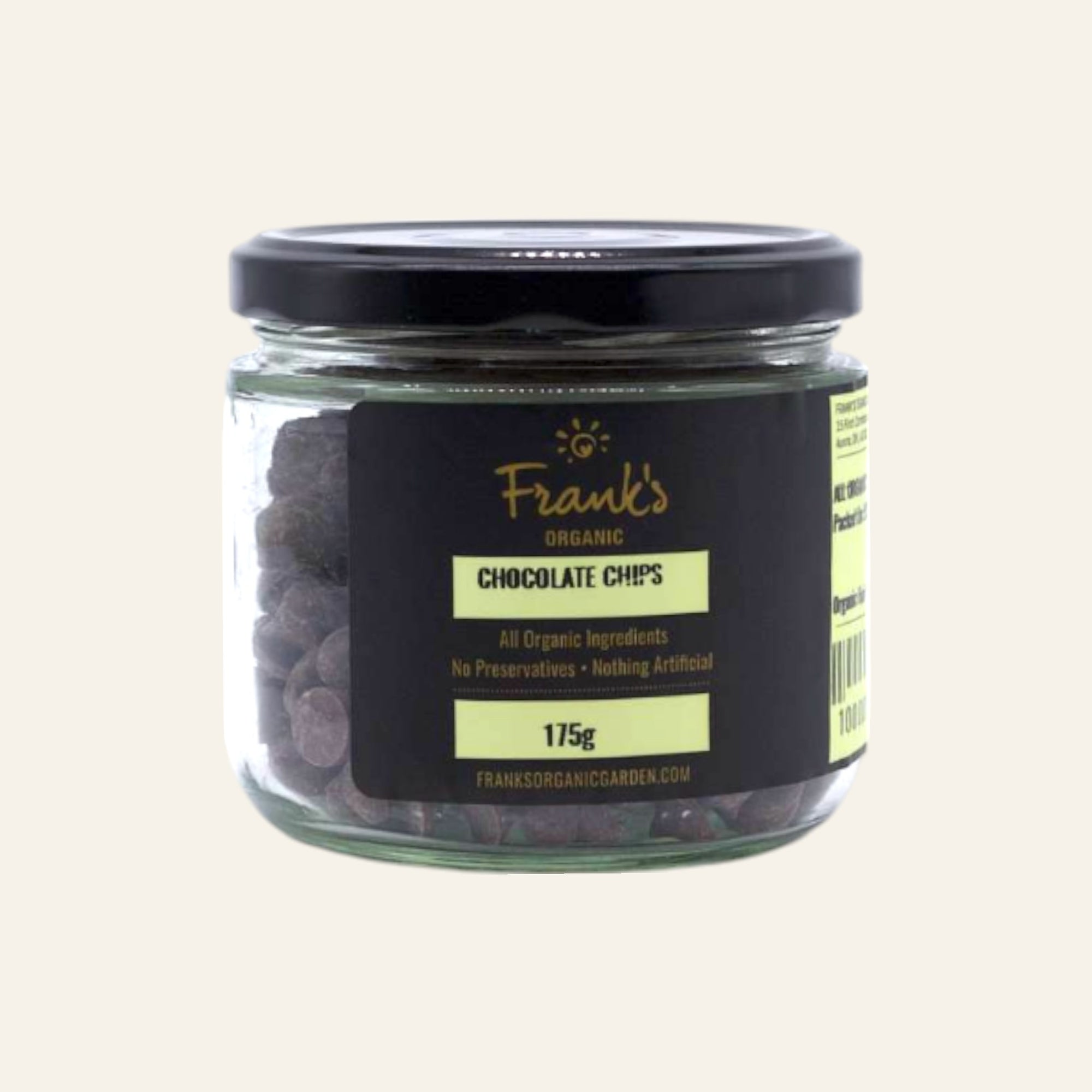 Frank’s Organic Chocolate Chips 175g