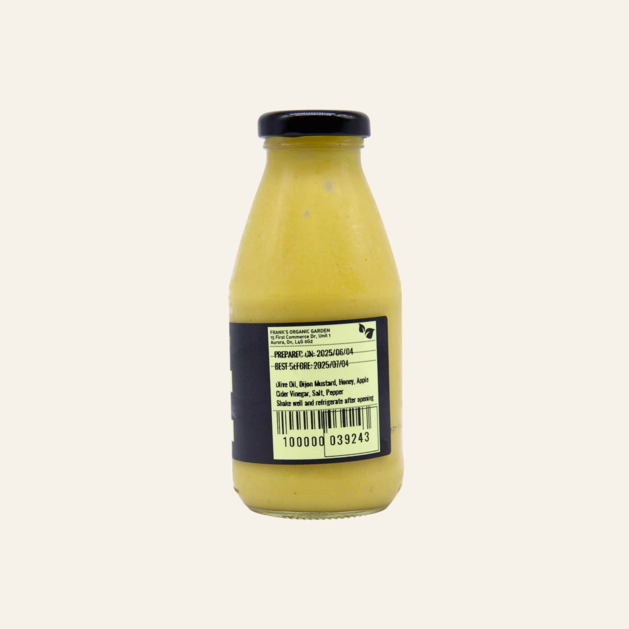 Frank's Organic Dijon Vinaigrette 300mL