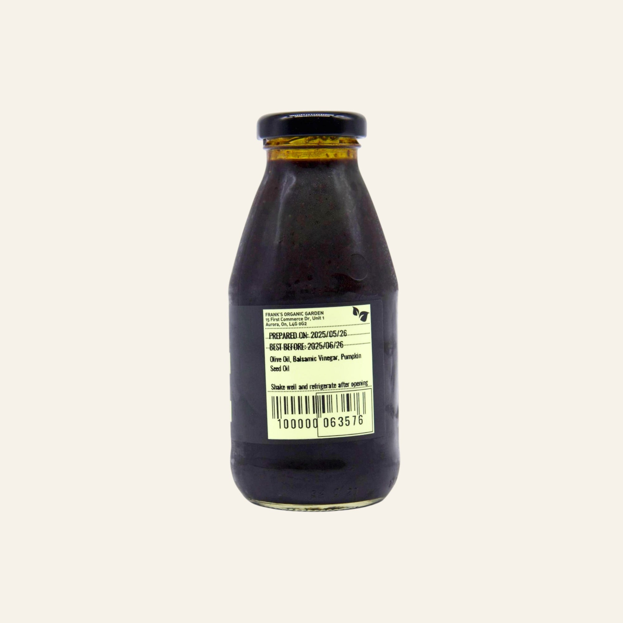 Frank's Organic Pumpkin Seed Vinaigrette 300mL