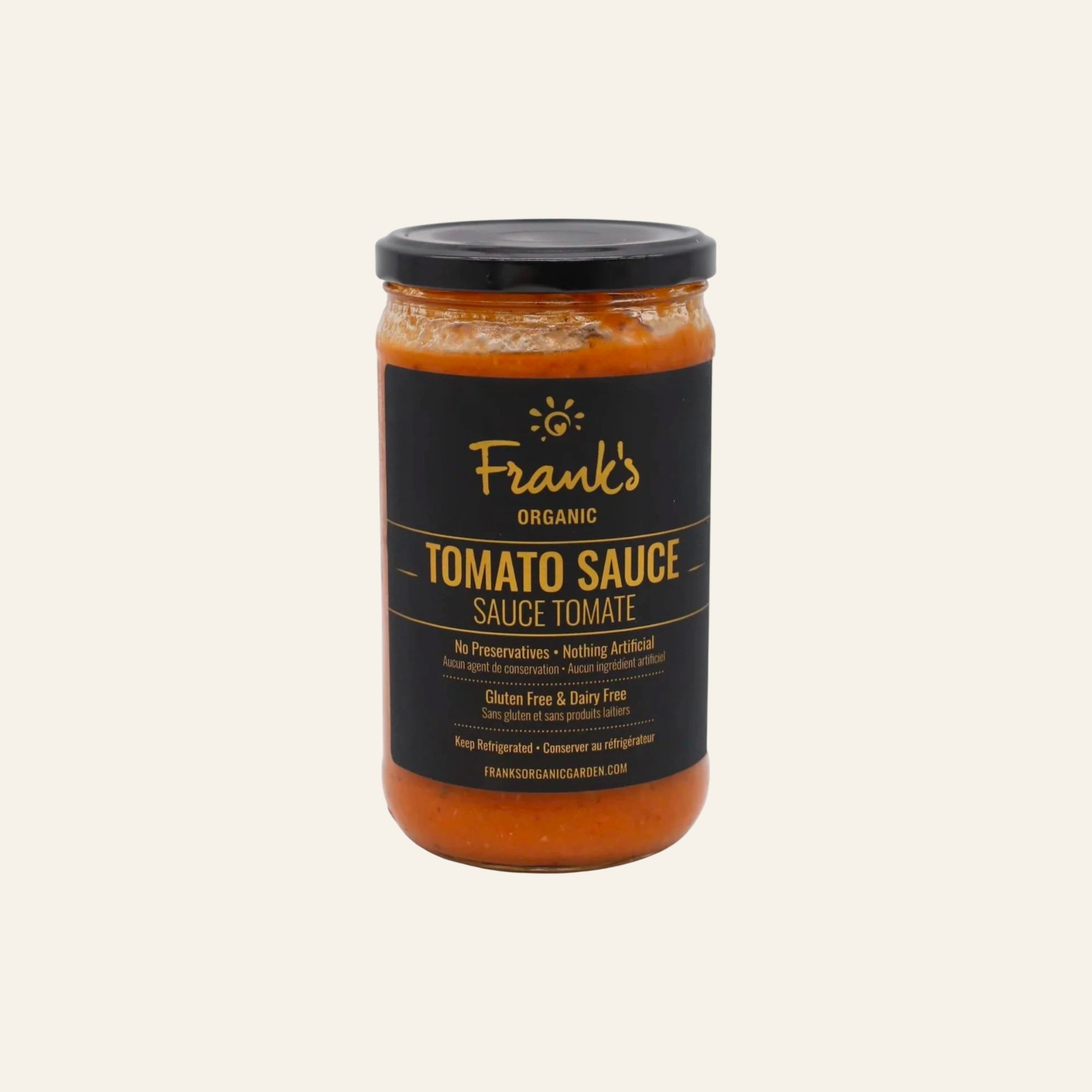 Frank's Organic Tomato Sauce 710mL