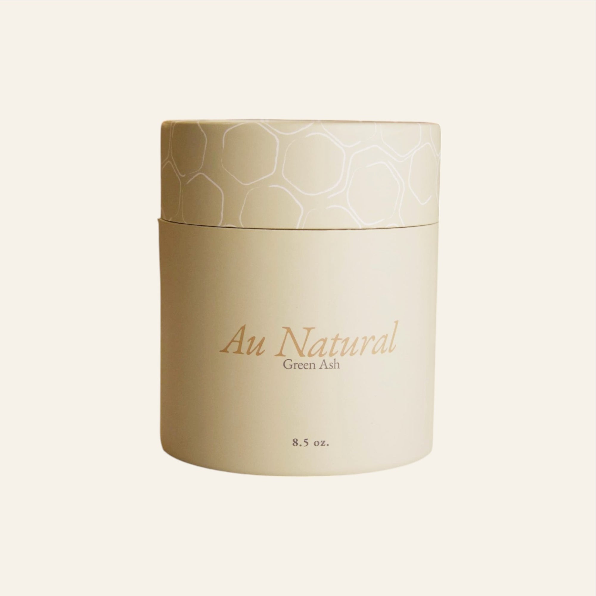 Green Ash Au Natural Unscented Candle