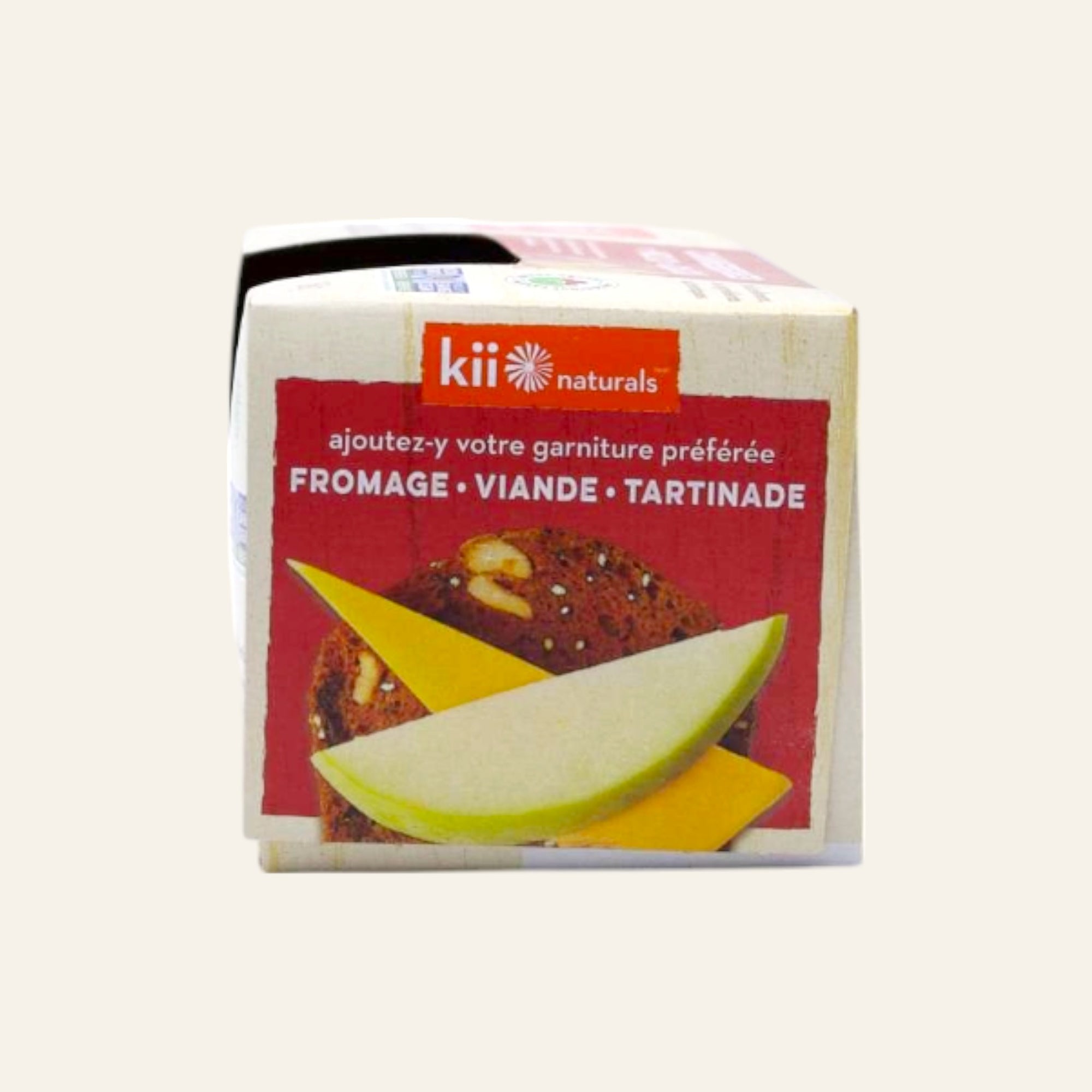 Kii Naturals Organic Cranberry & Cashew Crisps 150g