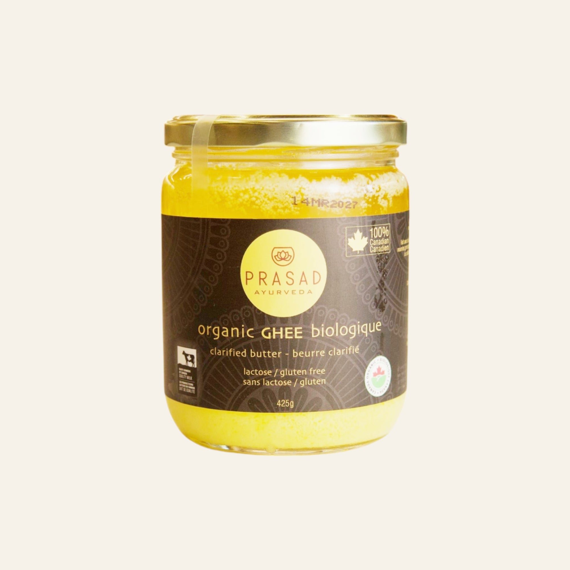 Prasad Ayurveda Organic Ghee 425g
