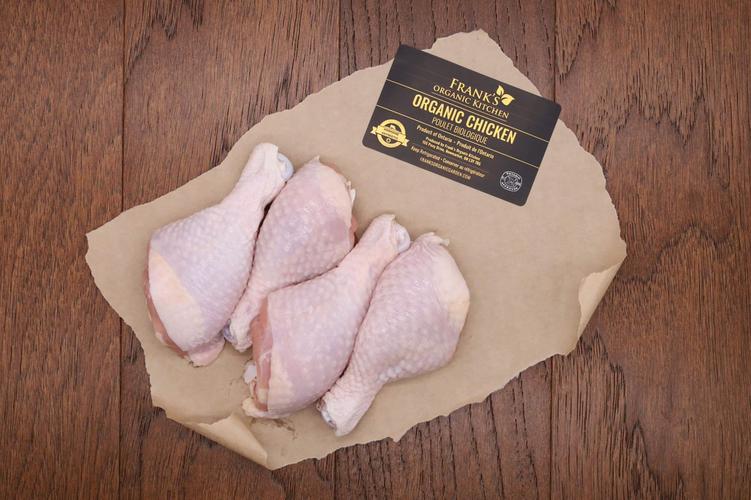 Organic Chicken Drumsticks ~600g/4pc