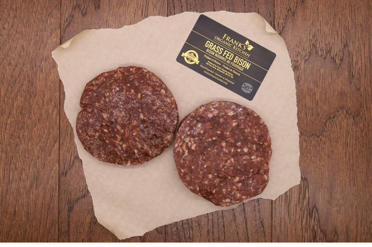 Grass-Fed Bison Burger Frozen 2pc 6oz