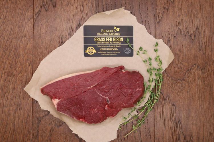 Grass-Fed Bison Top Sirloin Steak