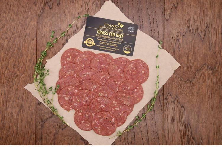 Grass-Fed Beef Pepperoni 100g