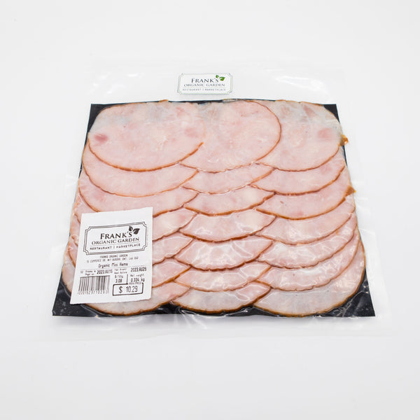 Organic Mini Hams, sliced