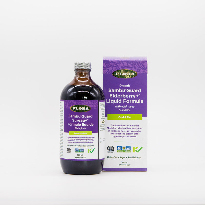 Flora Organic Elderberry+ with Echinacea, Immune Support, 8.5 fl oz (250 ml)