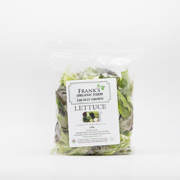 Frank's Organic Farm Lettuce 125g