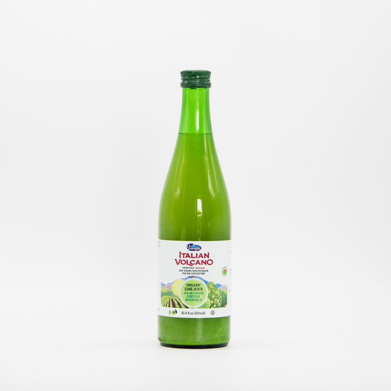 Italian Volcano Organic Lime Juice, 500mL
