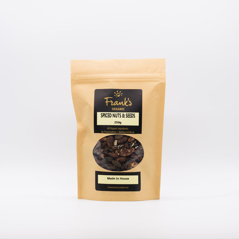 Frank's Organic Spiced Nuts & Seeds 250g