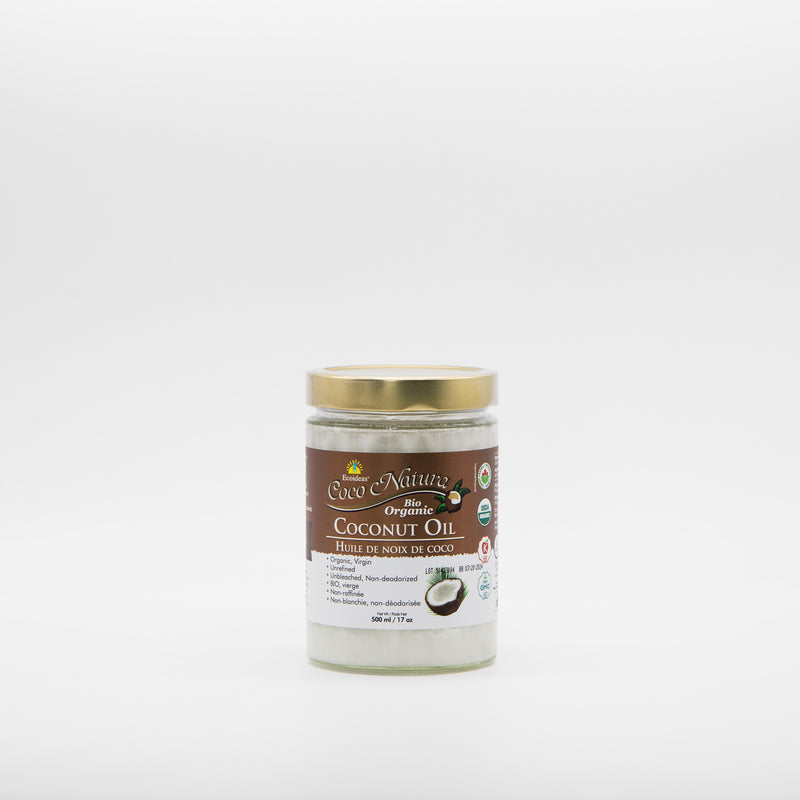Ecoideas Organic Coconut oil, 500mL