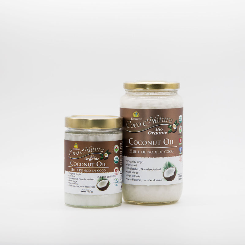 Ecoideas Organic Coconut oil, 500mL