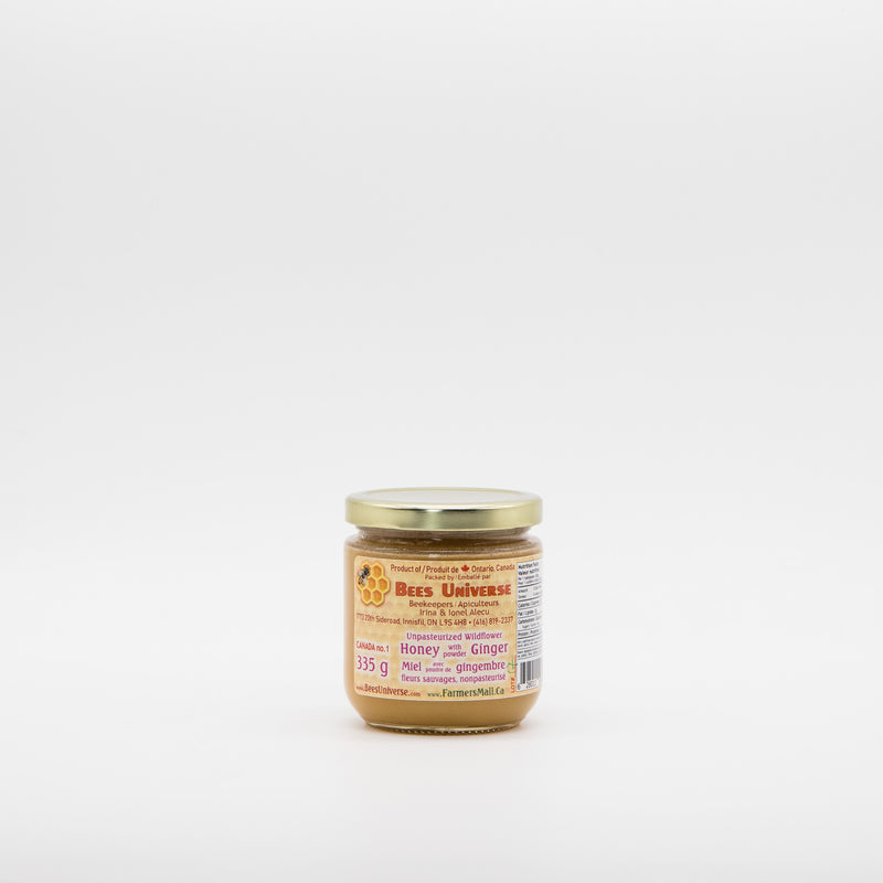Bees Universe Honey with Ginger 335g