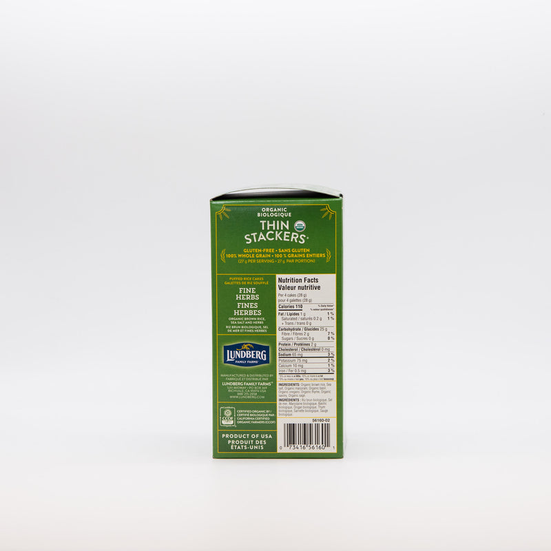 Lundberg Thin Stackers, Fine Herbs