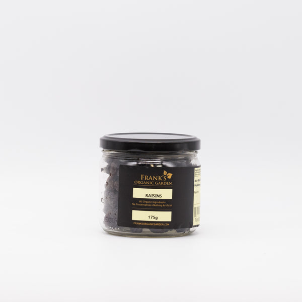 Organic Dried Raisins, 175g