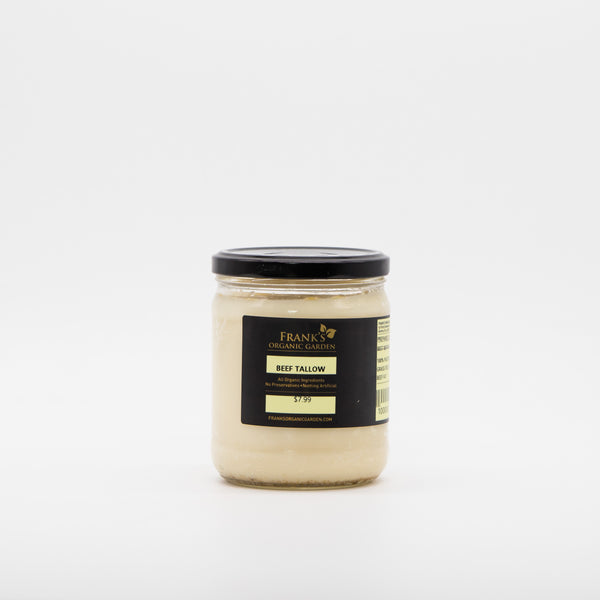 Organic Grass-fed Beef Tallow