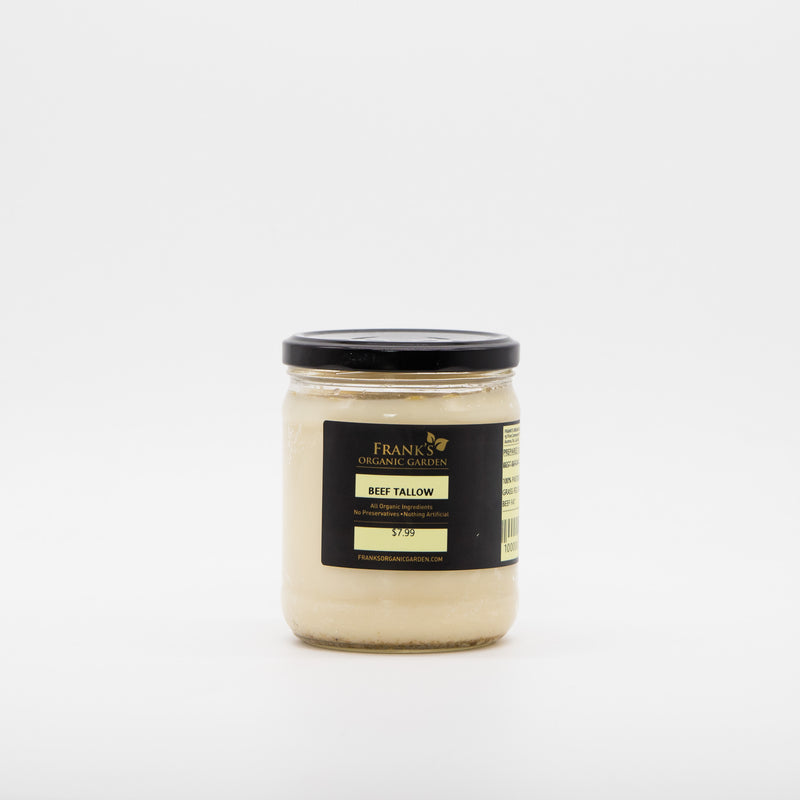 Organic Grass-fed Beef Tallow