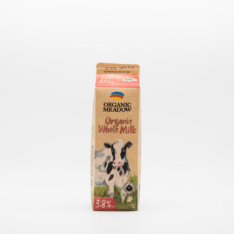 Organic Meadow Whole Milk 3.8%
