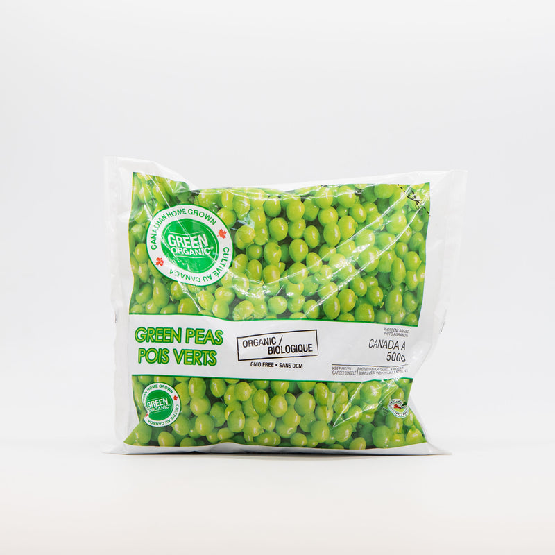 Green Organic Frozen Green Peas