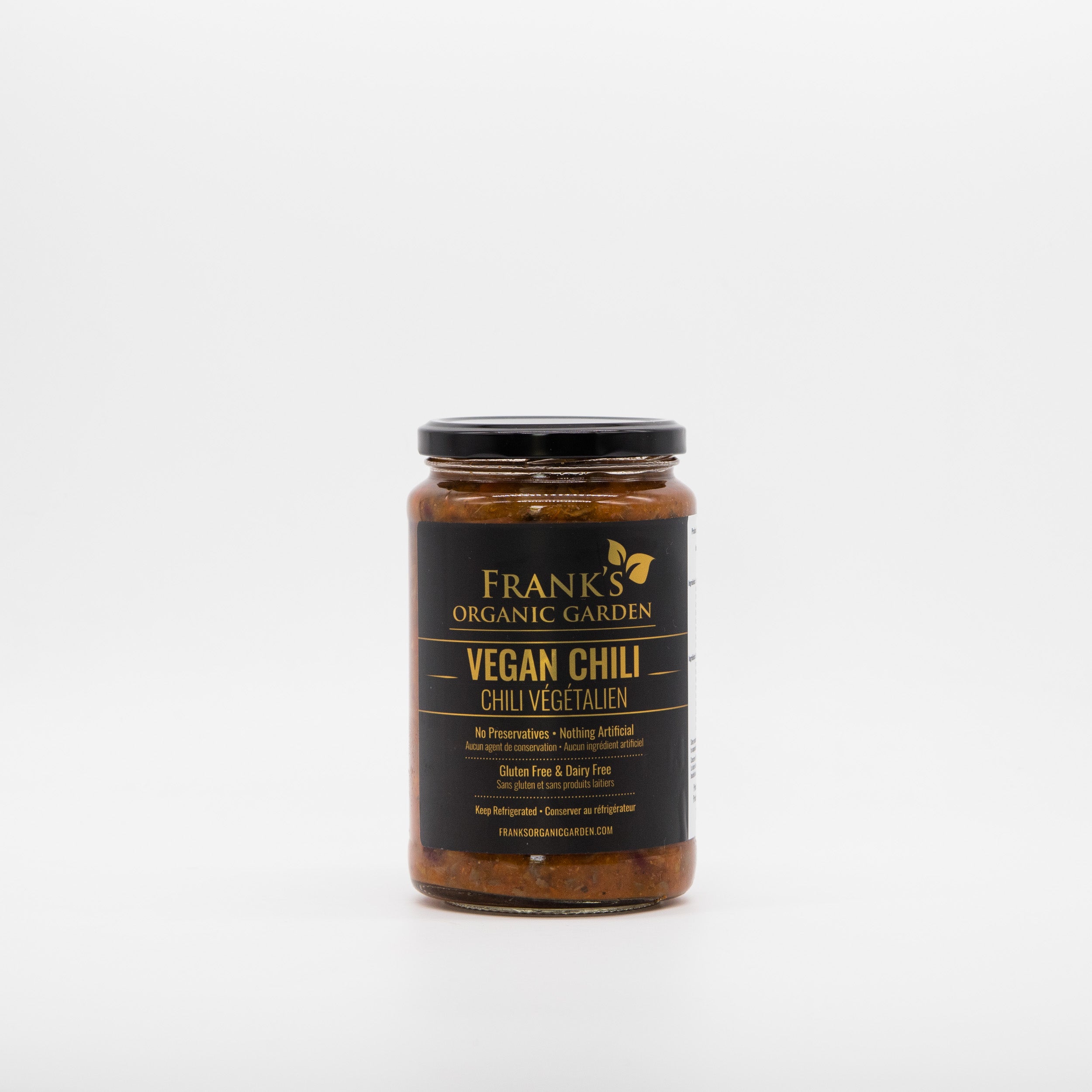 Frank's Organic Vegan Chili 710mL