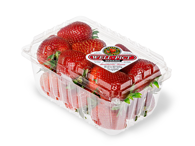 Organic Strawberries, 1lb