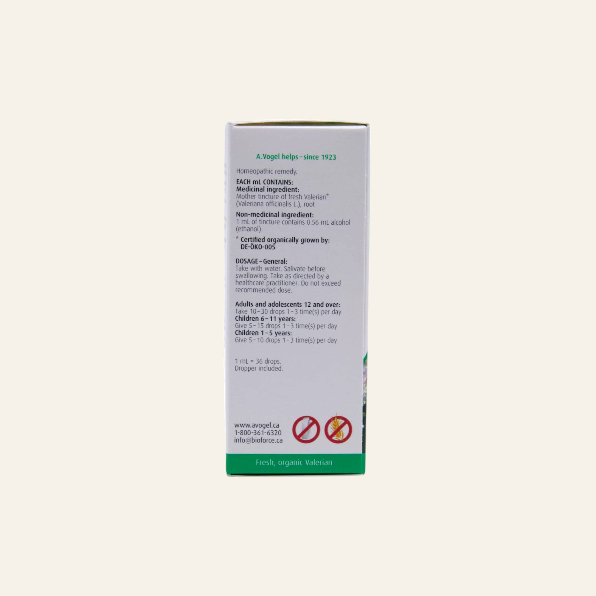 A.Vogel Fresh Organic Valerian Root Extract 50mL