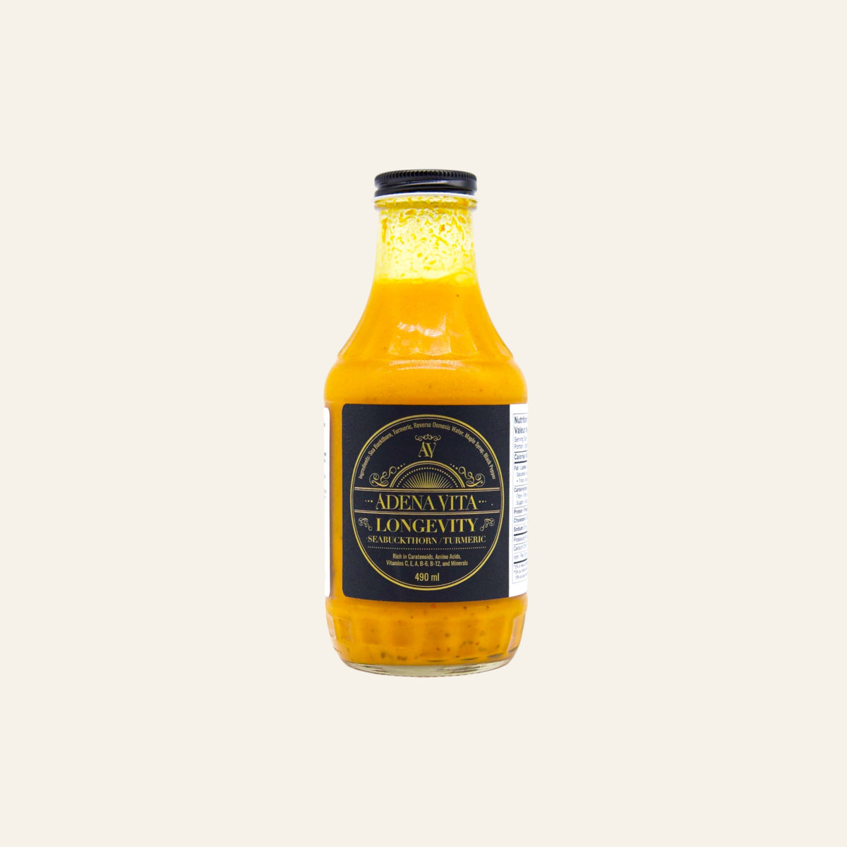 Adena Vita Seabuckthorn & Turmeric Drink 490mL