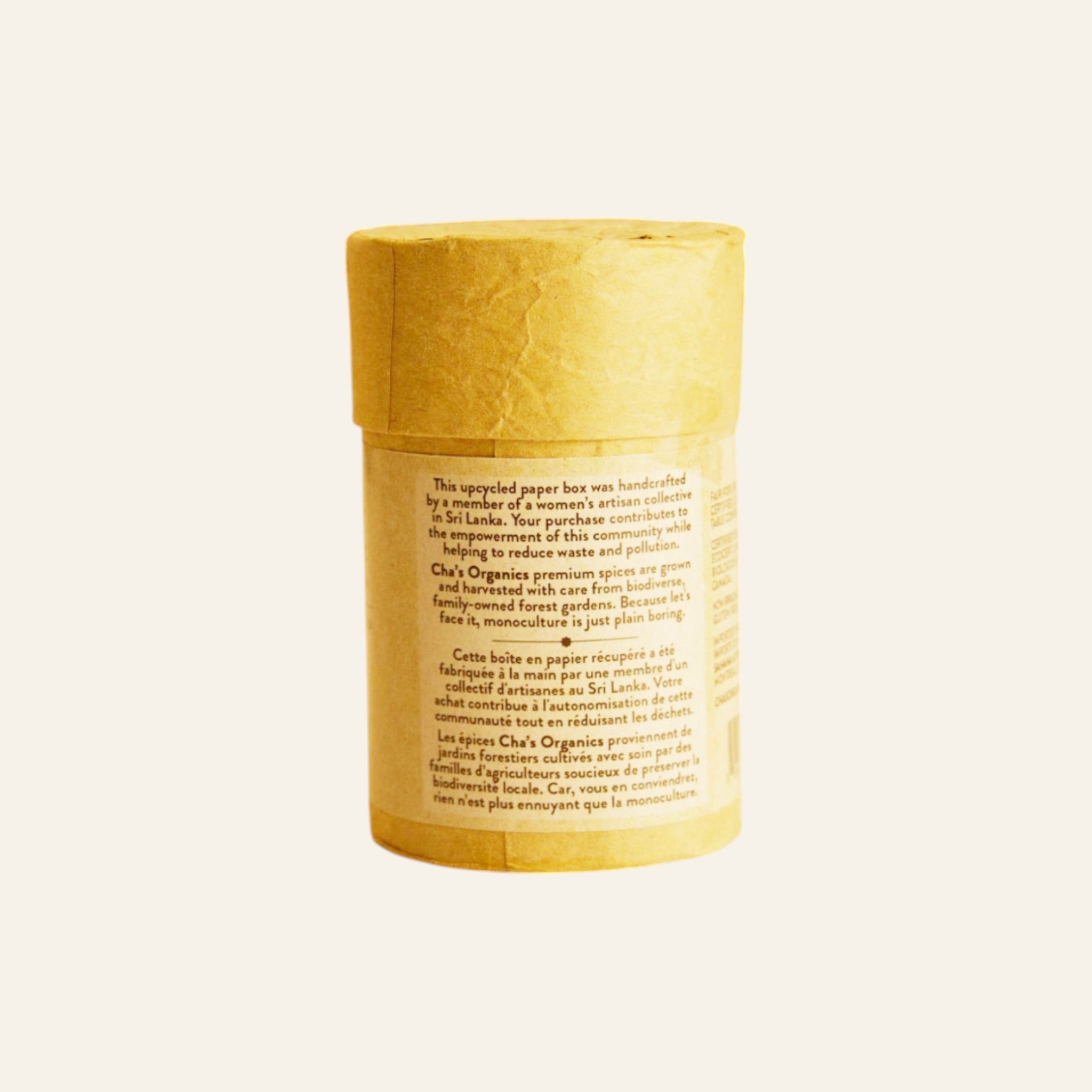 Cha's Organics Ground Turmeric Spice 30g