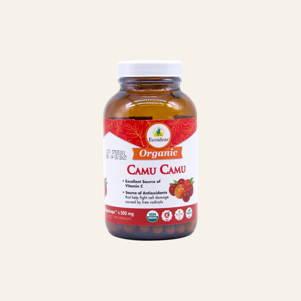 Ecoideas Organic Camu Camu 120 Capsules