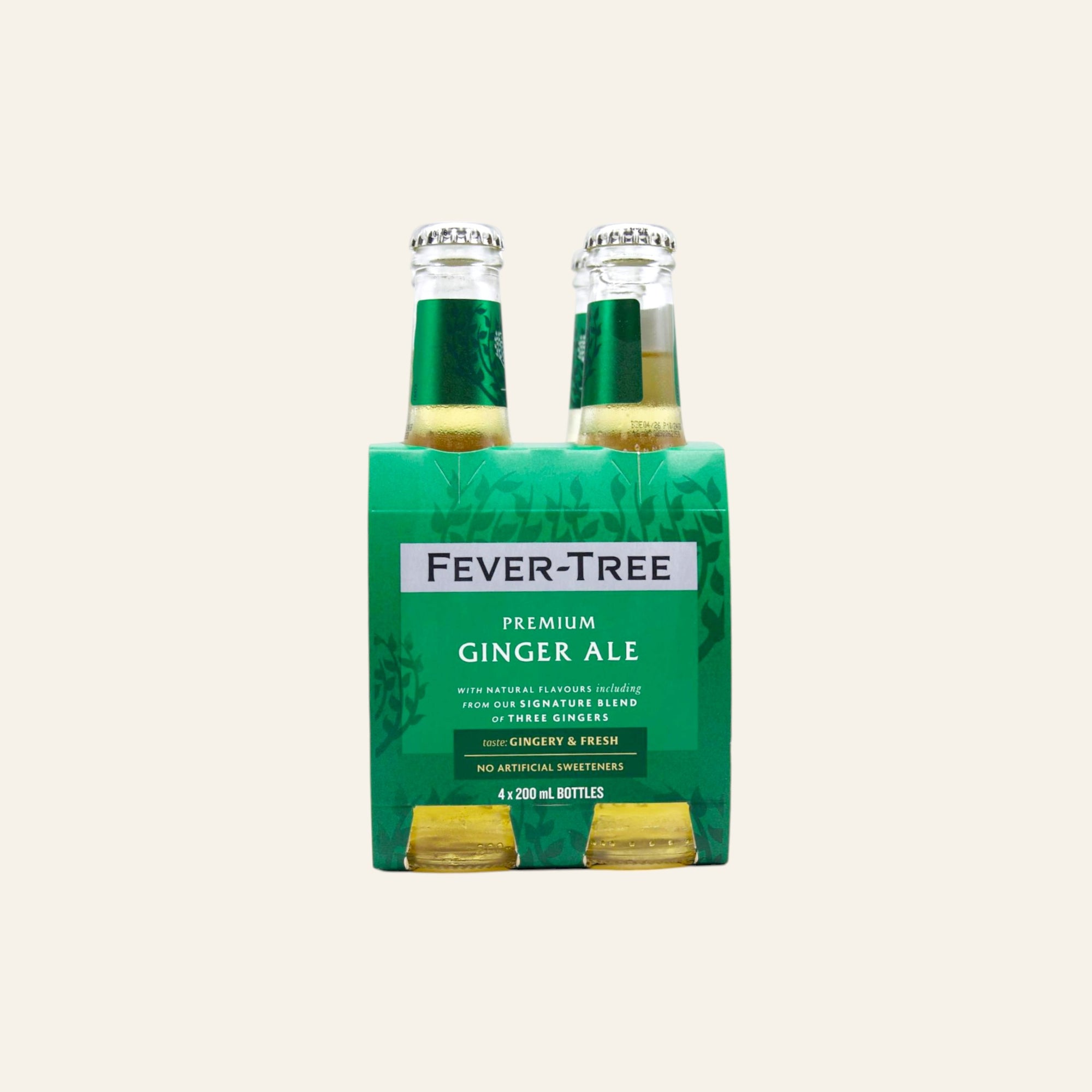 Fever-Tree Premium Ginger Ale 4x200mL