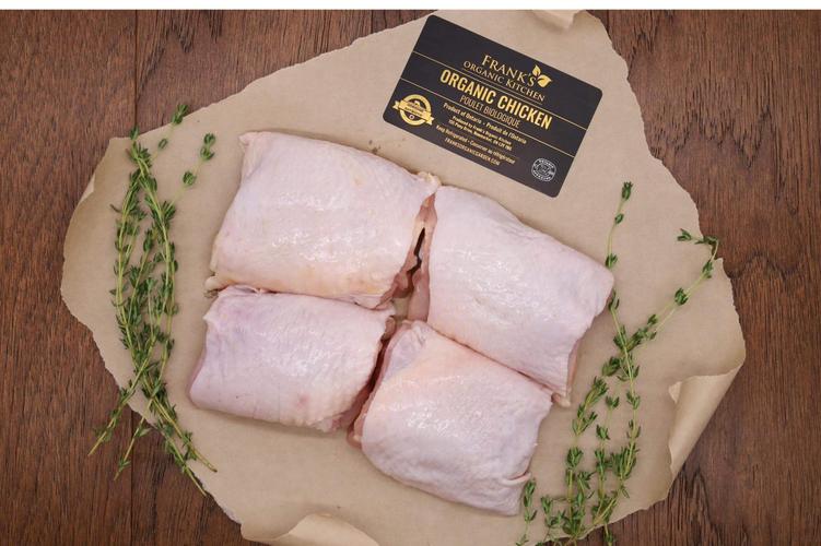 Organic Chicken Thighs ~600g/4pc