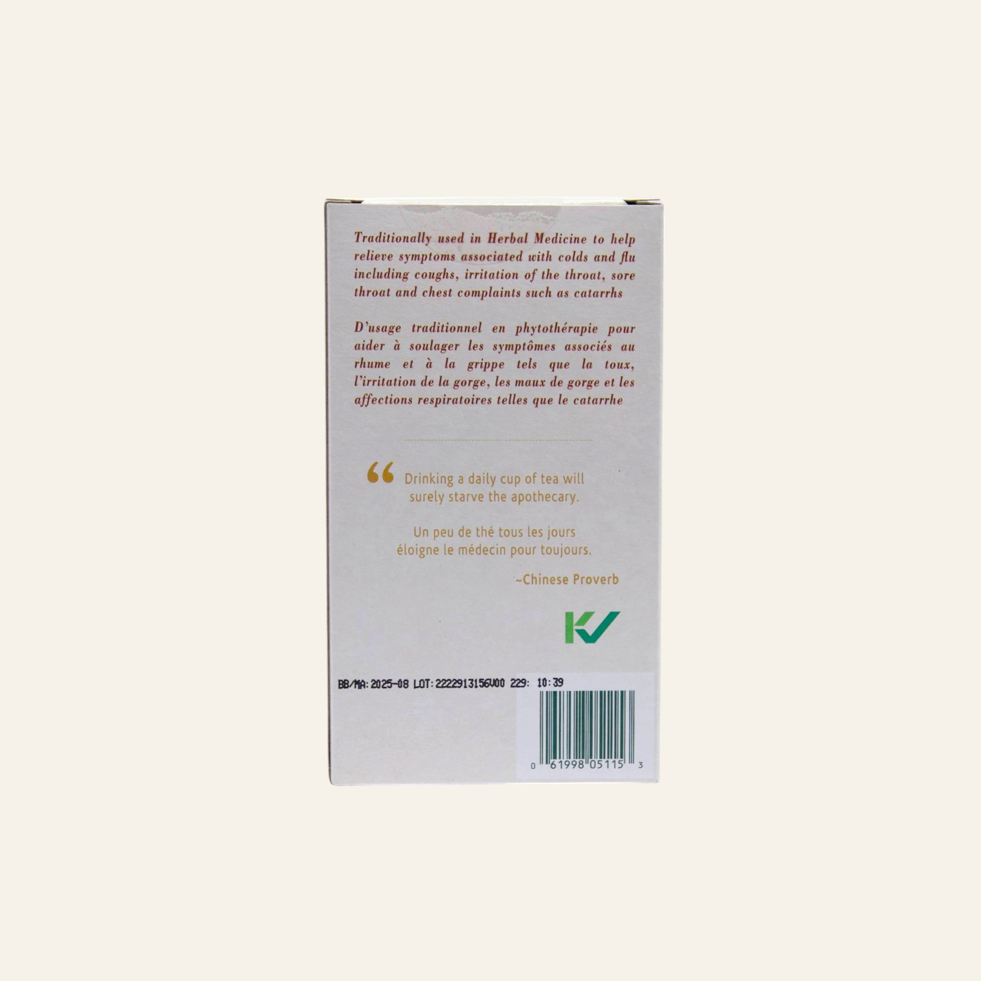 Flora Flugrip Cold Relief Tea 20 bags