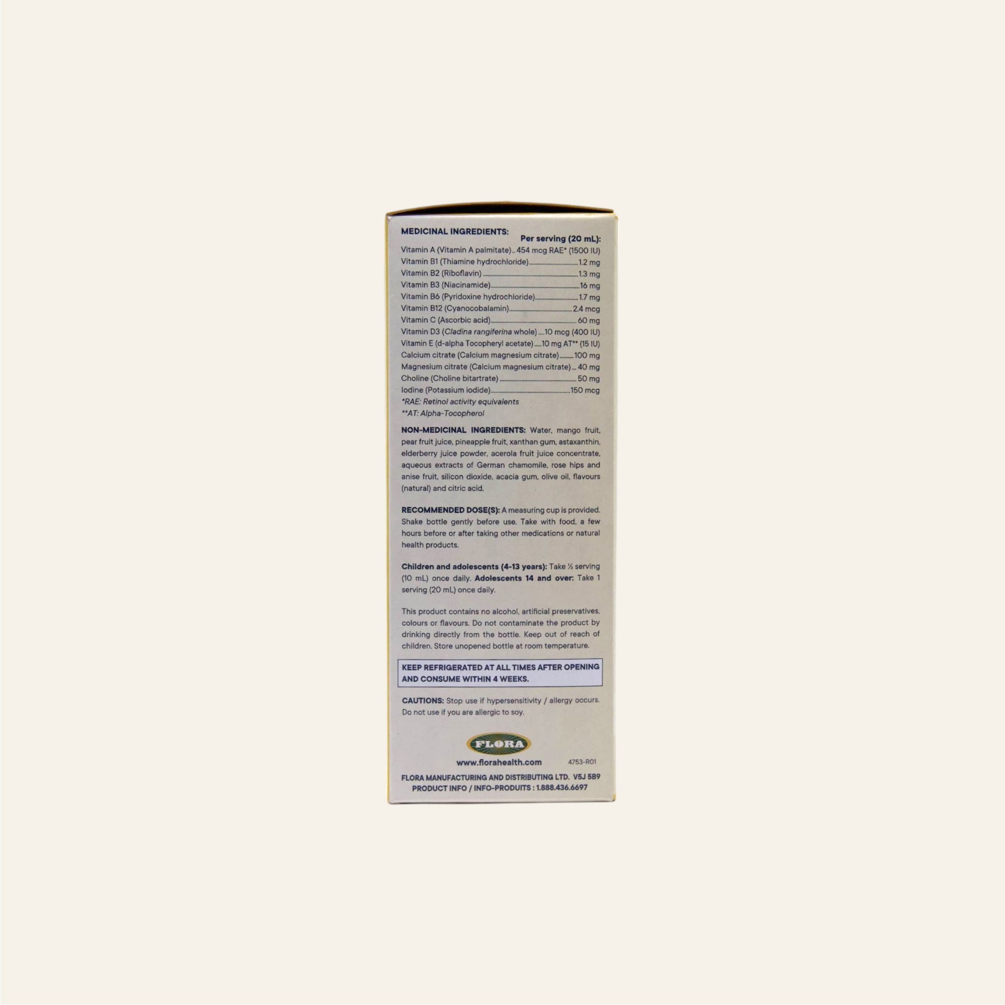 Flora Kid's Multi Essentials+ 226mL