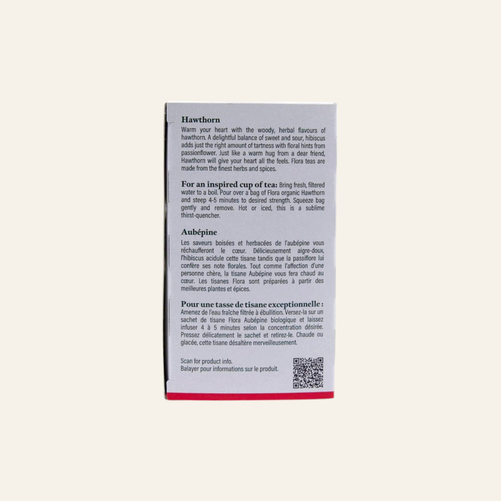 Flora Organic Hawthorn Tea 16 Bags