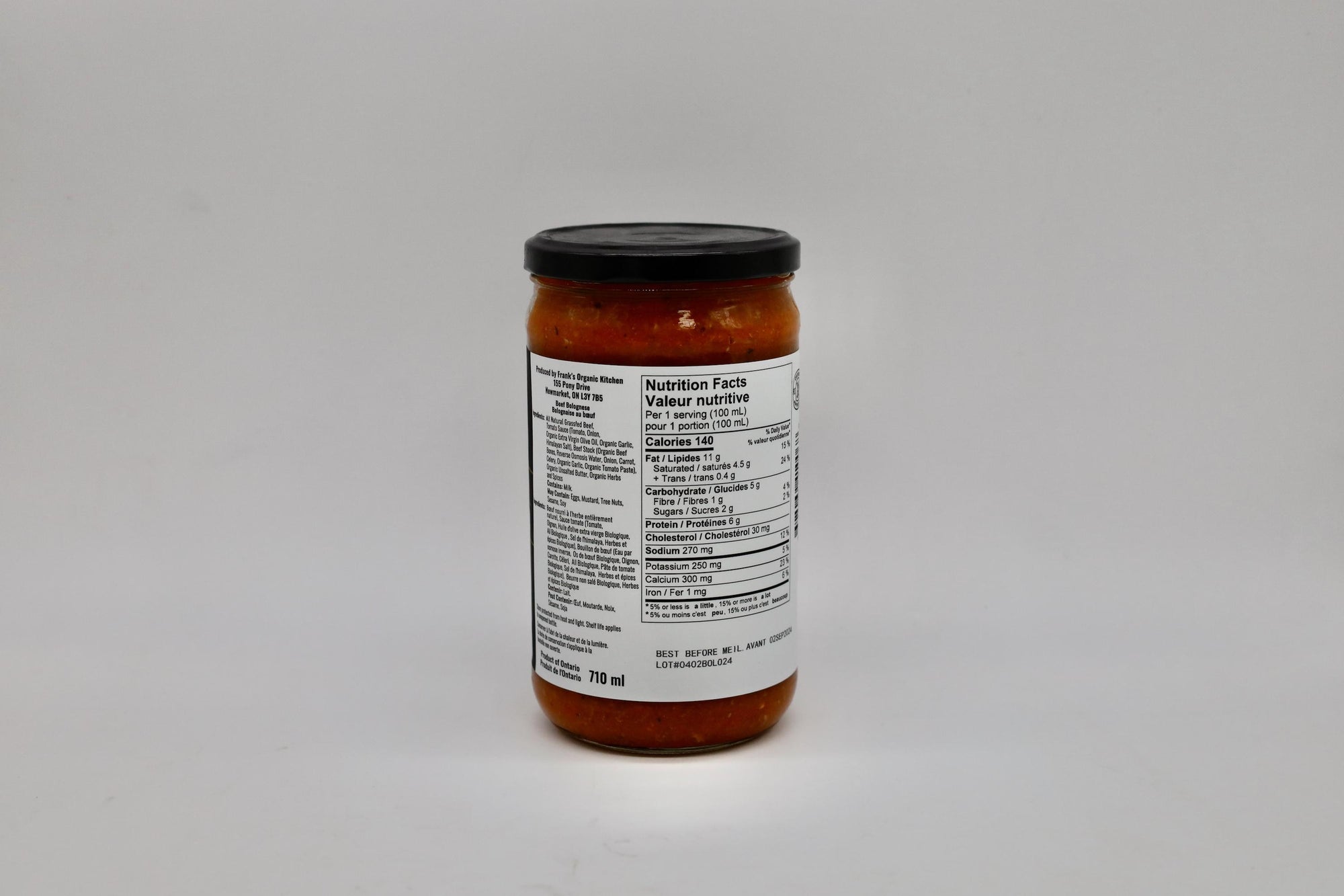Beef Bolognese Meal Box