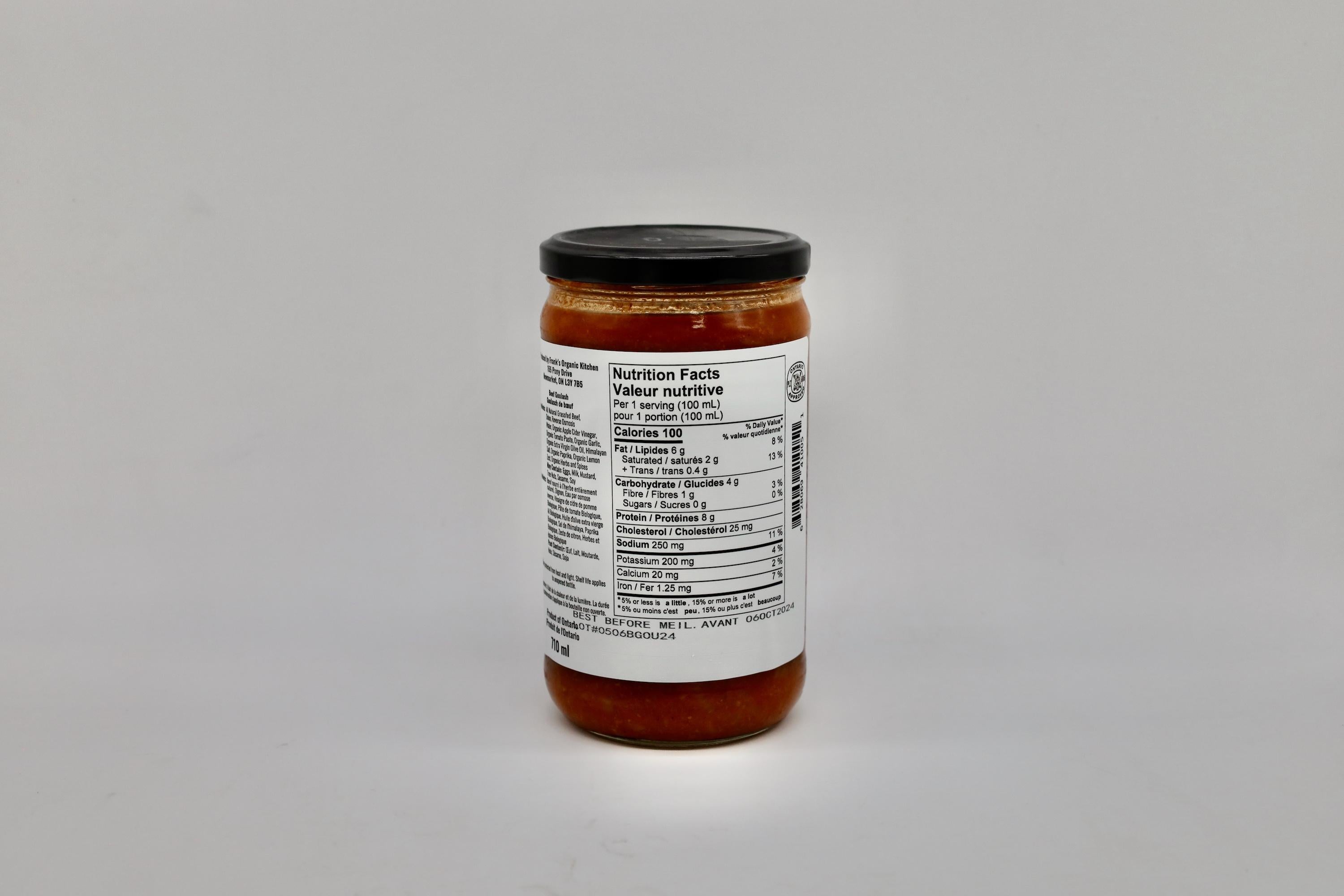 Frank's Beef Goulash: 710mL