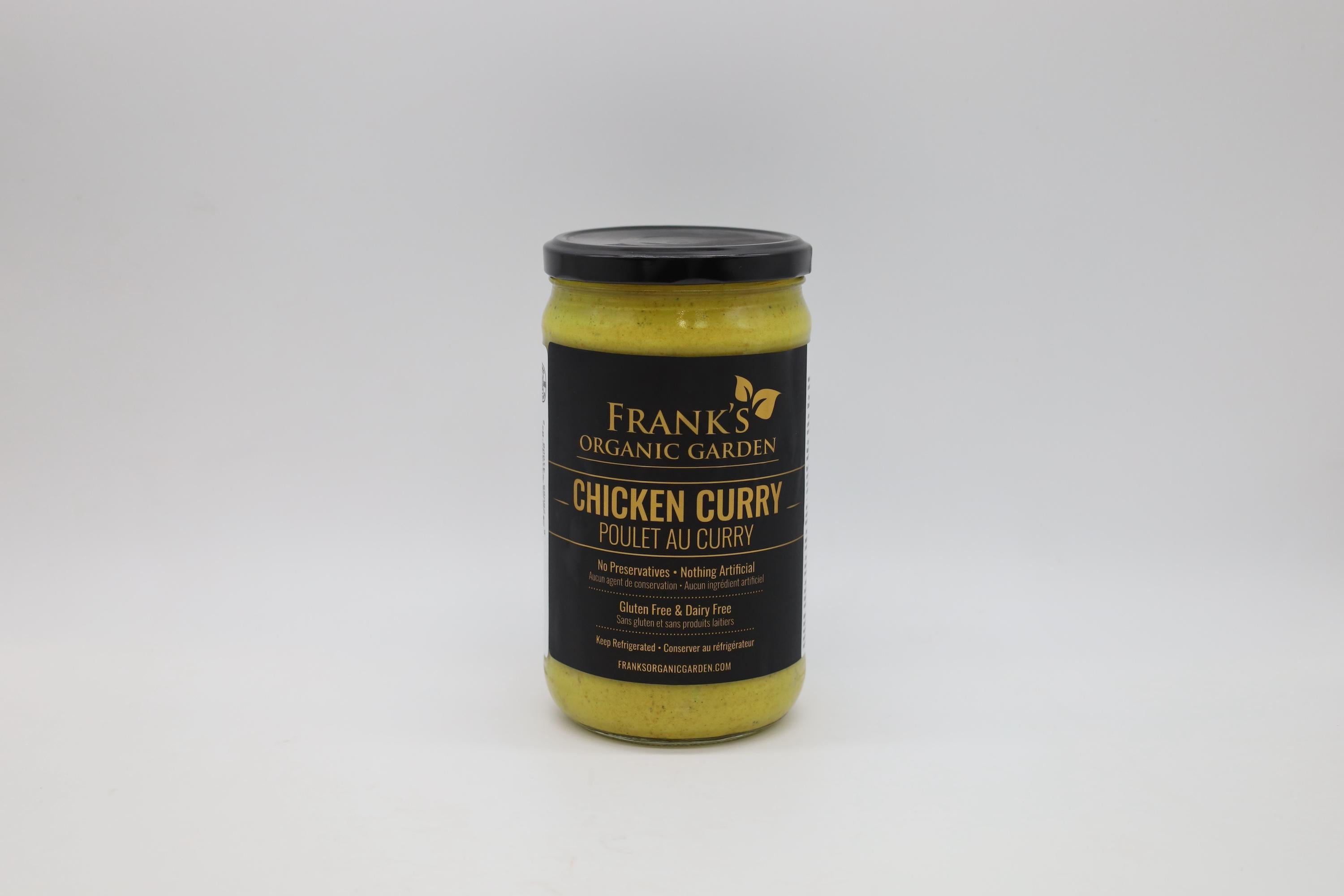 Frank's Organic Chicken Curry 710mL