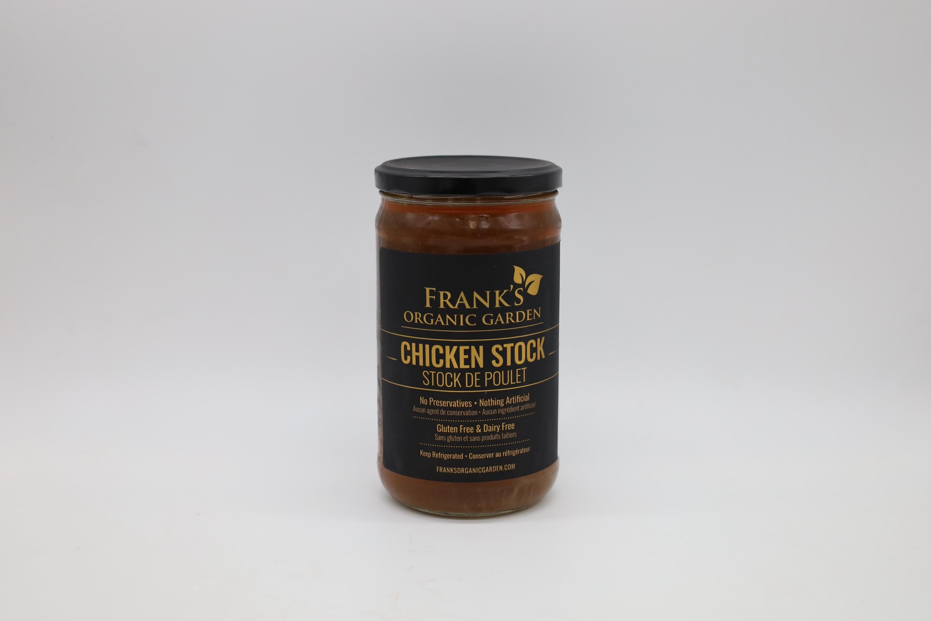 Frank's Organic Chicken Stock 710mL