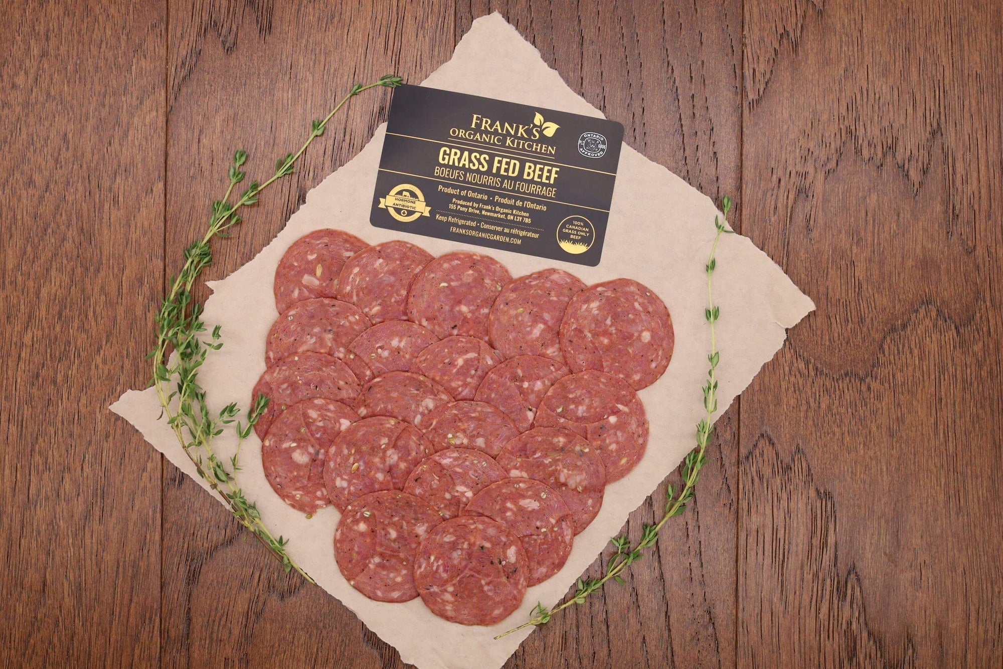 Organic Beef Pepperoni 100g