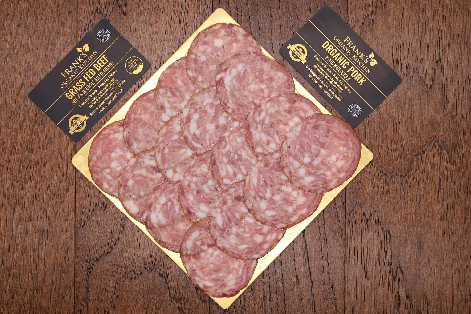 Organic Mild Pork & Beef Salami 150g