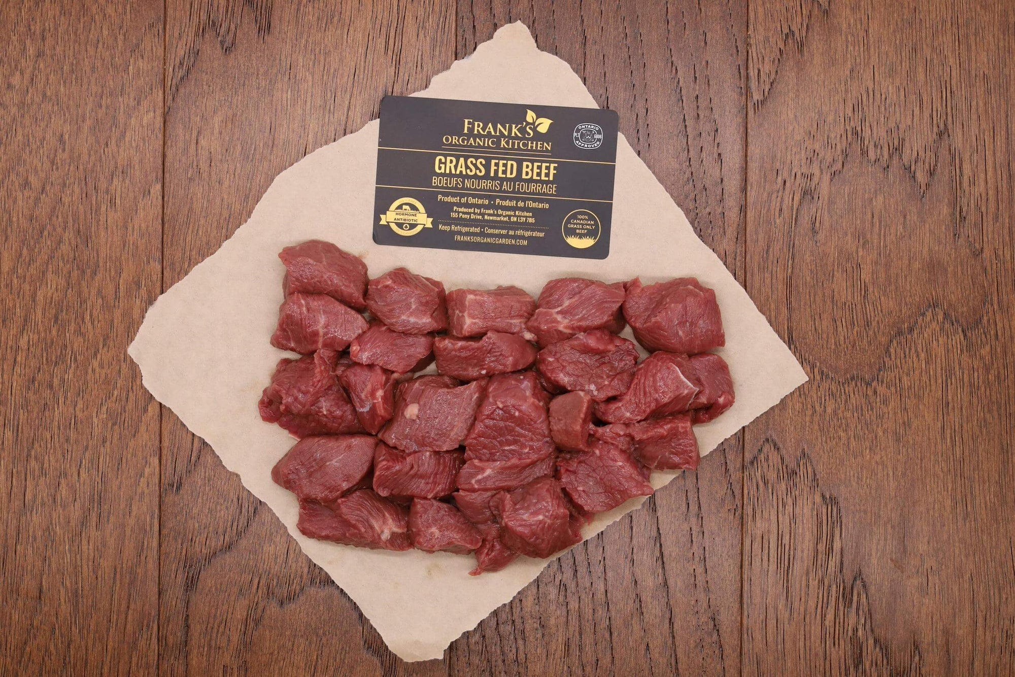 Organic Stew Beef 1lb