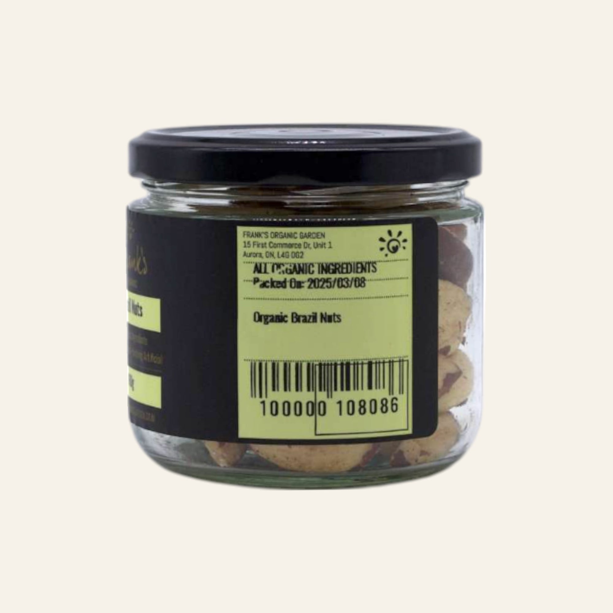 Frank’s Organic Brazil Nuts 160g