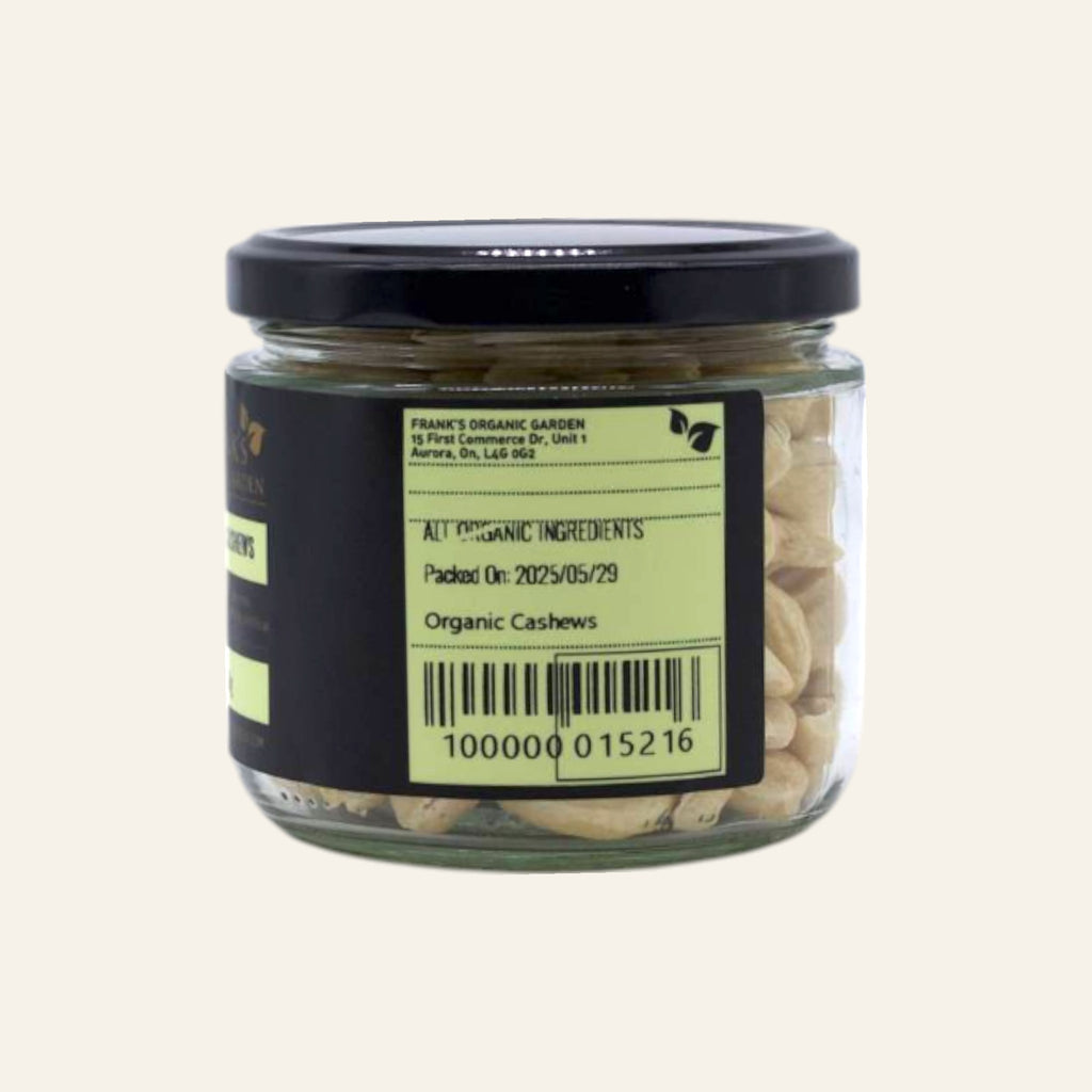 Frank’s Organic Cashews 160g