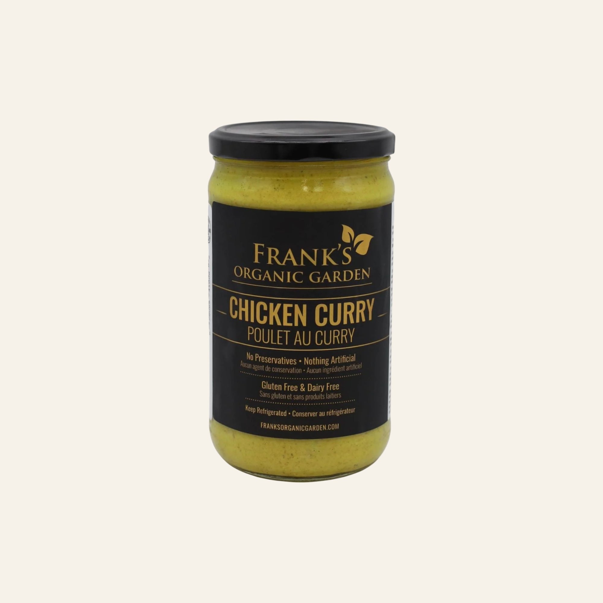 Frank's Organic Chicken Curry 710mL