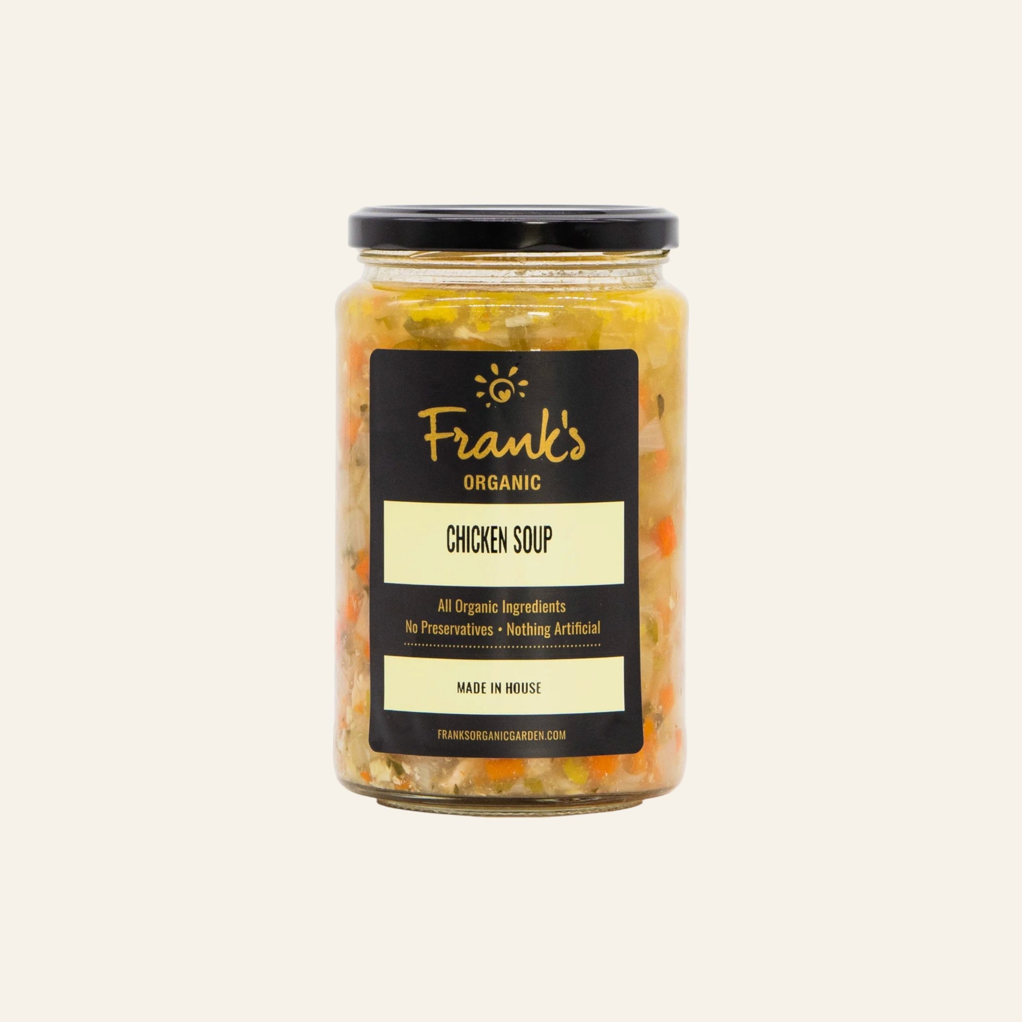 Frank's Organic Chicken Soup 710mL